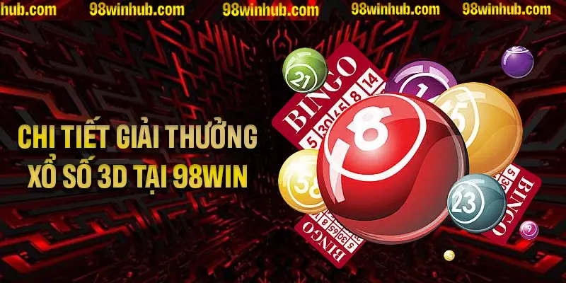 Tìm hiểu chi tiết về giải thưởng xổ số 3D tại 98Win